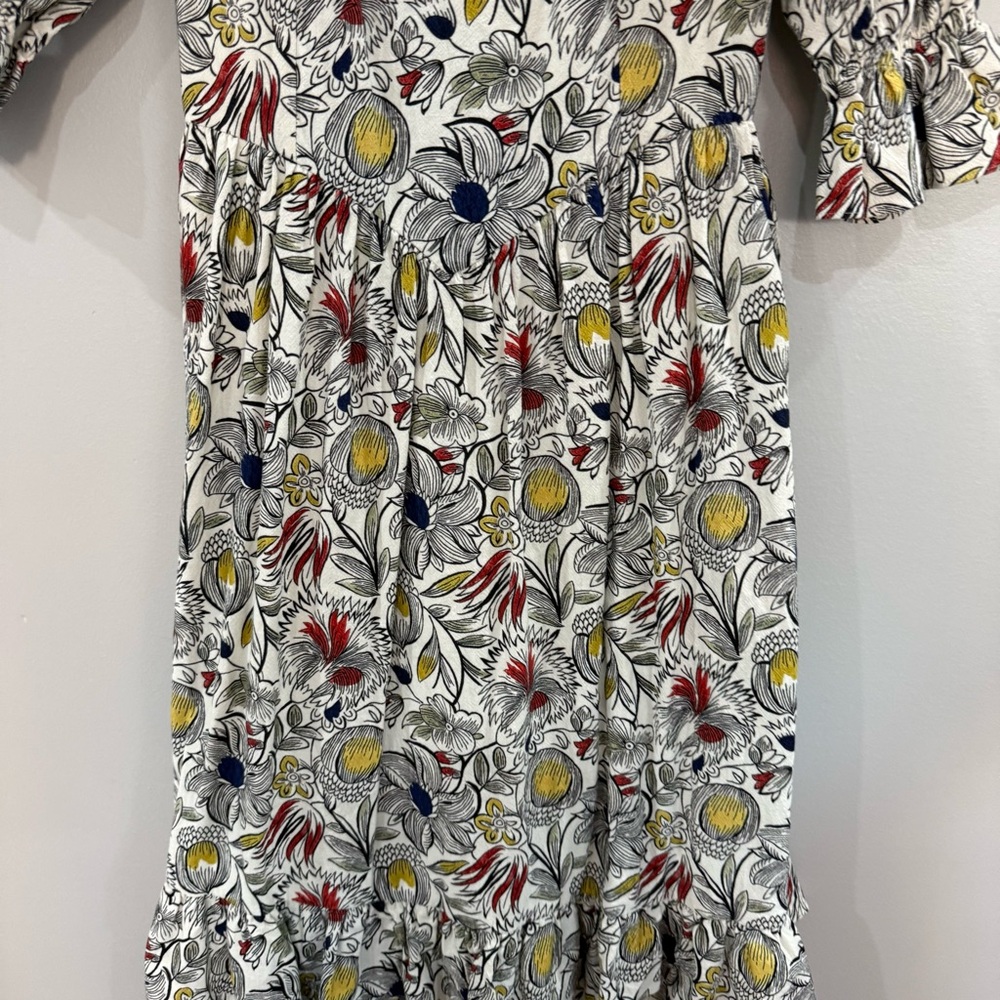 Meadows Dress Sycamore Maxi Ruffle in Floral Sketch - Picture 9 of 12